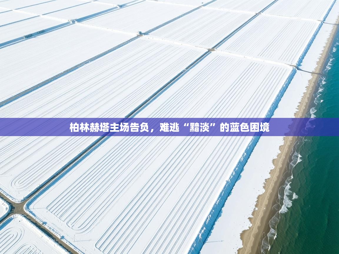 柏林赫塔主场告负，难逃“黯淡”的蓝色困境  第1张